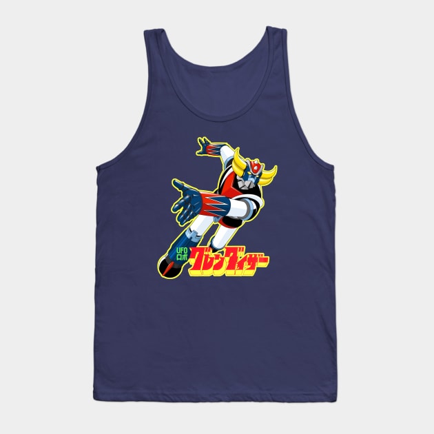 Goldrake UFO Robot Grendizer Tank Top by Pop Fan Shop